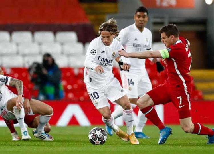 قائمة ريال مدريد لمواجهة ليفربول