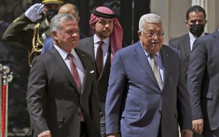 الرئيس محمود عباس والملك عبدالله الثاني