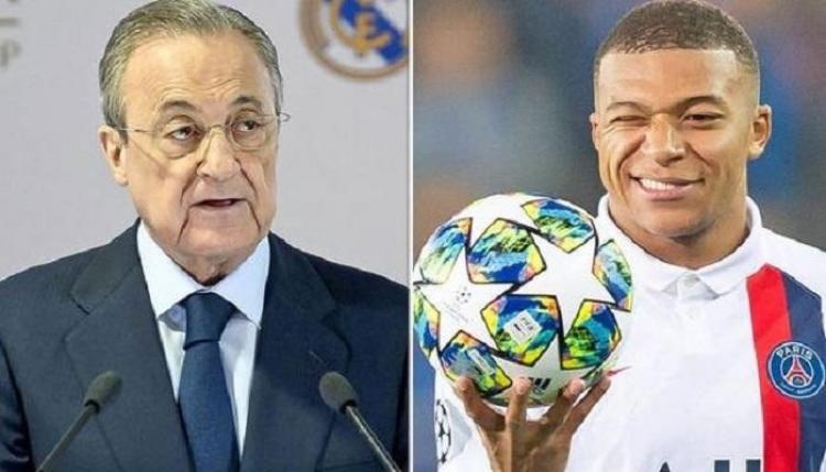 رئيس ريال مدريد ومبابي