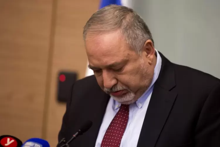 أفيغدور ليبرمان وزير المالية الإسرائيلي