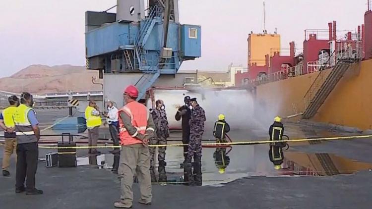 حادث تسريب الغاز السام في ميناء العقبة