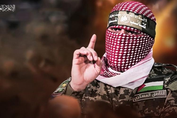 الناطق باسم كتائب القسام الجناح العسكري لحركة حماس ابو عبيدة