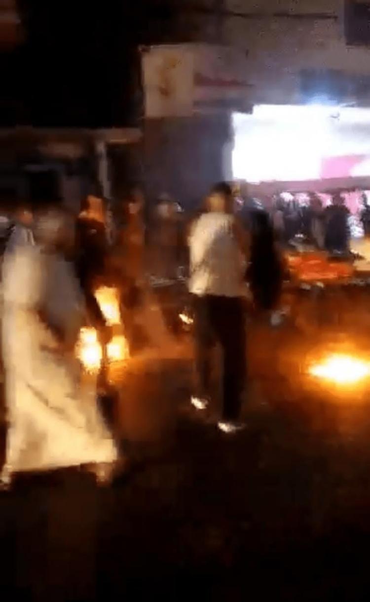 من مكان الحادث