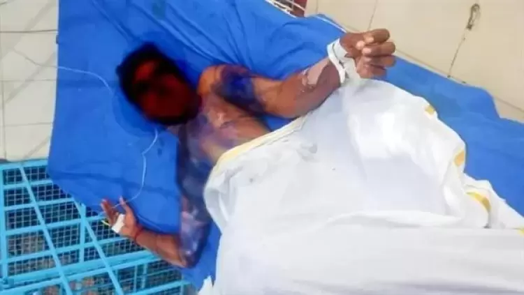 الزوج المصاب