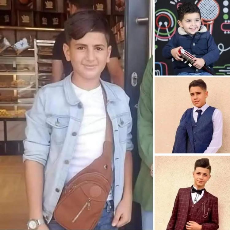الشهداء الاطفال من عائلة نجم