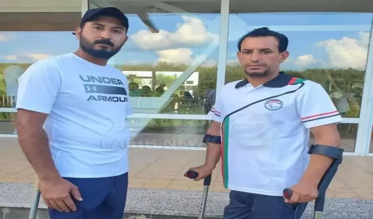 اللاعبان العراقيان
