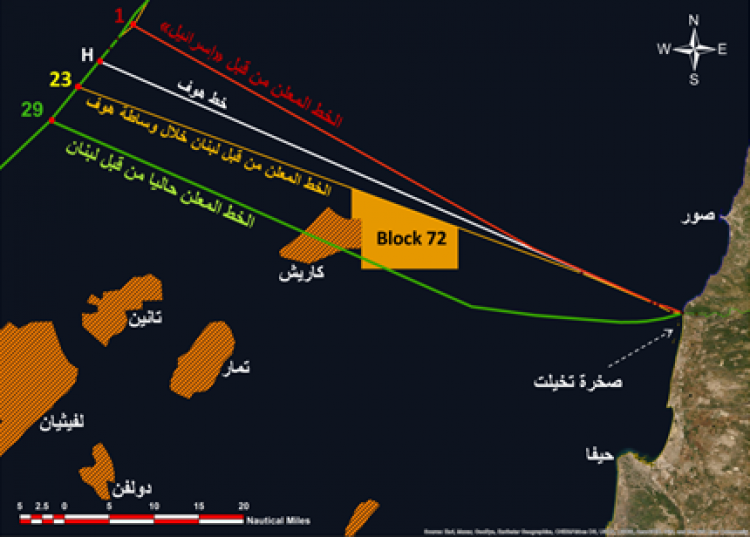 ترسيم الحدود بين لبنان وإسرائيل