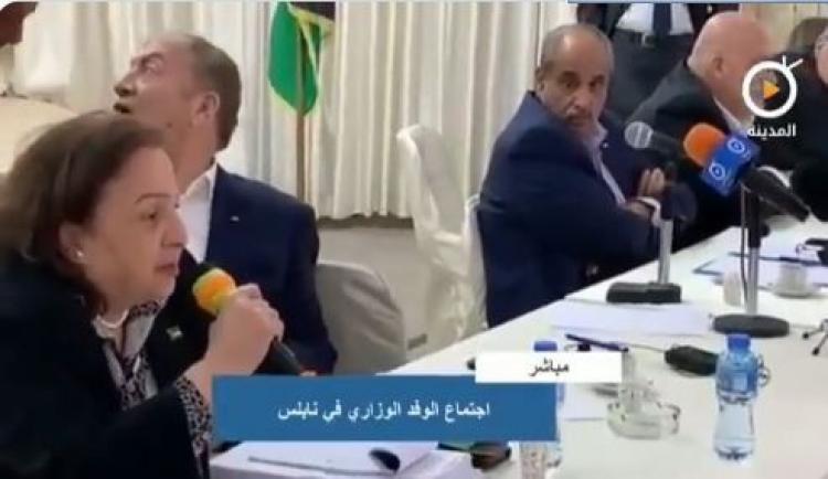 وزيرة الصحة الفلسطينية الدكتورة مي الكيلة