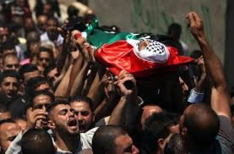 جنازة شهيد فلسطيني