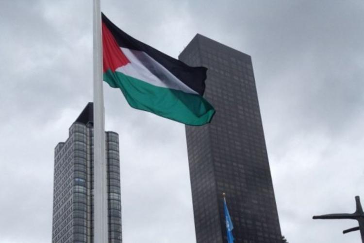 علم فلسطين في الامم المتحدة