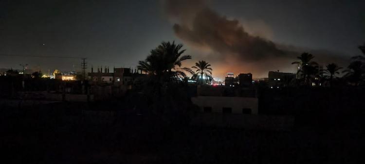 احد المواقع المستهدفة