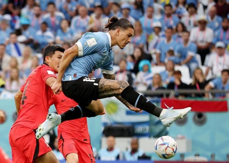 مباراة أوروجواي وكوريا الجنوبية