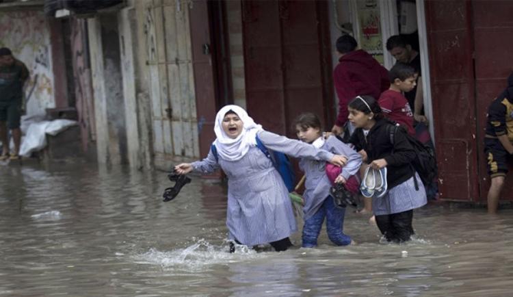 منخفض جوي يضرب فلسطين