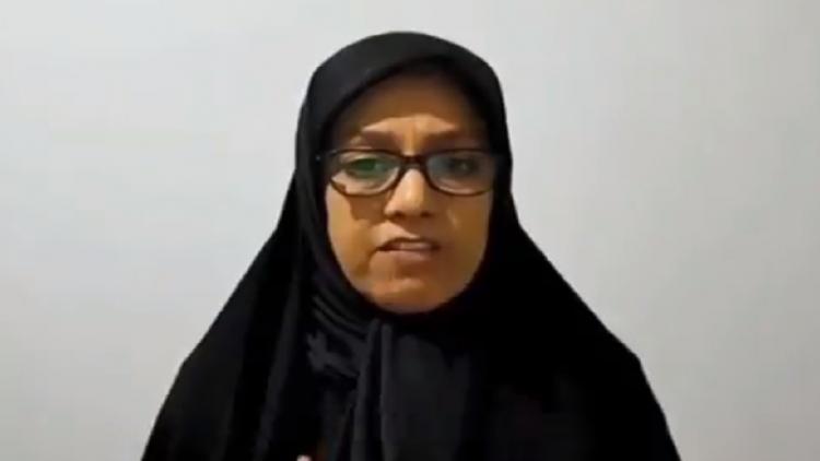 الناشطة فريدة مرادخاني