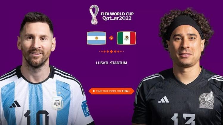 مباراة الارجنتين والمكسيك