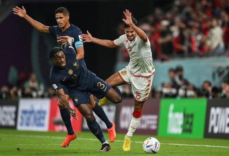 ملخص مباراة تونس وفرنسا في كأس العالم 2022
