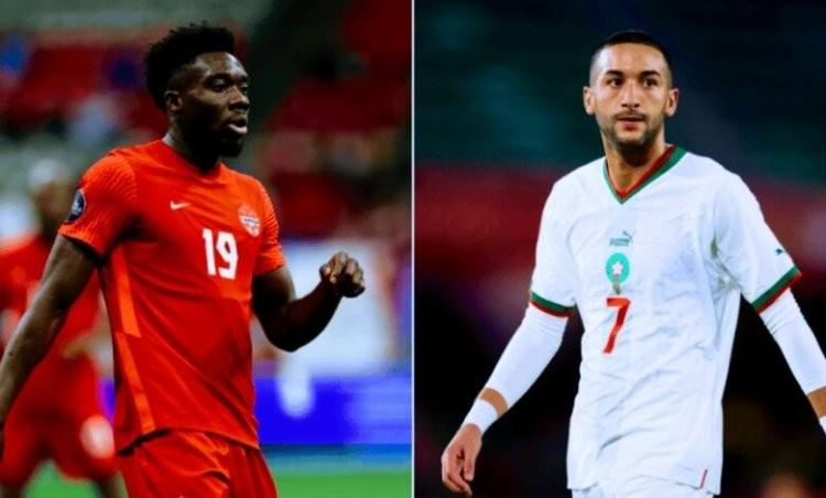 مباراة المغرب ضد كندا