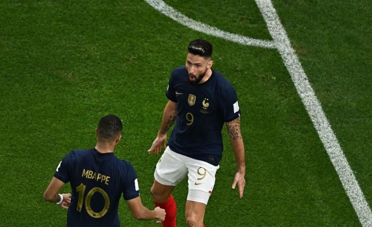 فرنسا تتقدم على بولندا بهدف نظيف في كأس العالم 2022