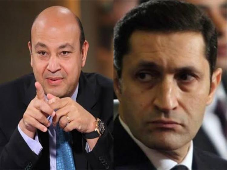 علاء مبارك وعمرو أديب