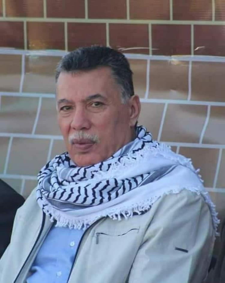 احمد حلس (ابو ماهر) عضو اللجنة المركزية لحركة فتح ، مفوض التعبئة والتنظيم بالأقاليم الجنوبية