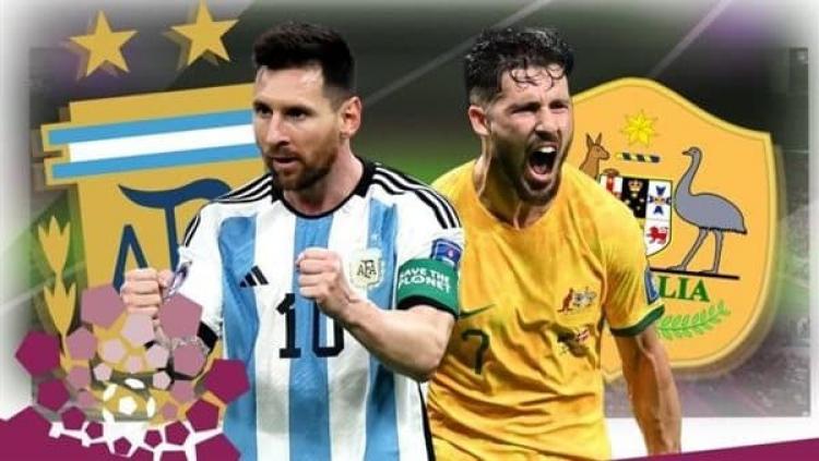 مباراة الارجنتين ضد استراليا