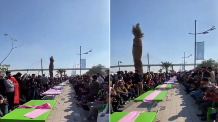 مائدة طعام في العراق