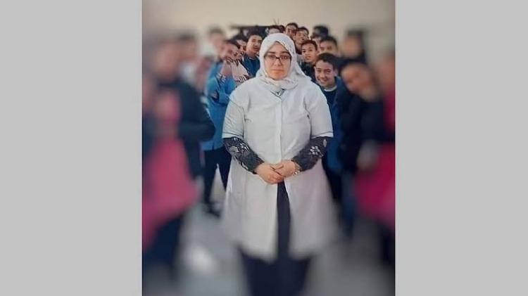 المعلمة المطعونة