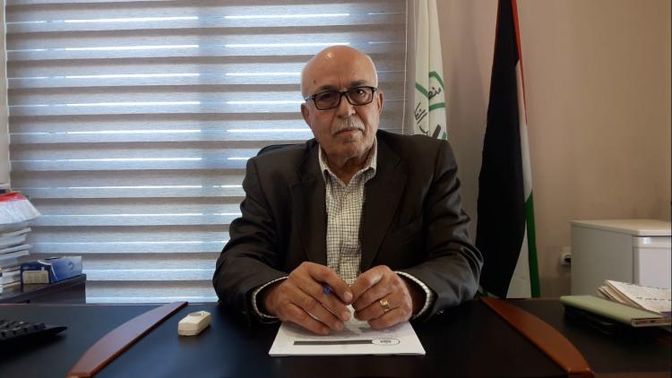 عضو اللجنة التنفيذية لمنظمة التحرير الفلسطينية، الأمين العام للاتحاد الديمقراطي الفلسطيني "فدا" الرفيق صالح رأفت