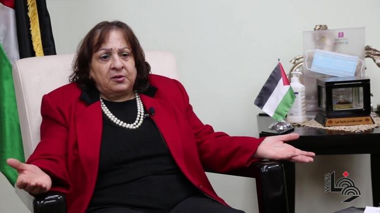 وزيرة الصحة الفلسطينية الدكتورة مي الكيلة