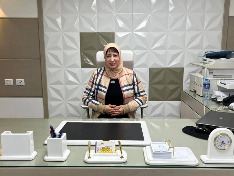 سيدة الاعمال ايمان عواد