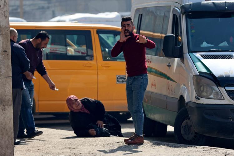 اصابة سيدة خلال اقتحام مدينة نابلس