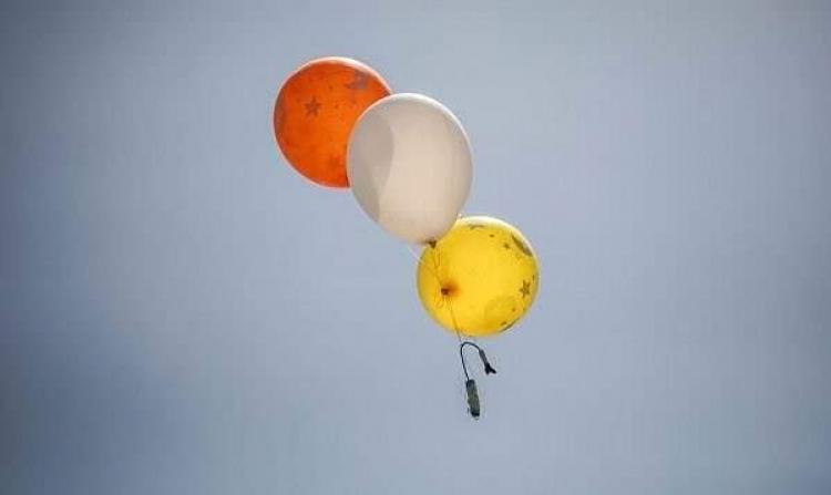 بالونات مفخخة