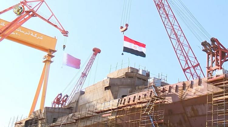 موقع تصنيع أقوى الأسلحة البحرية المصرية