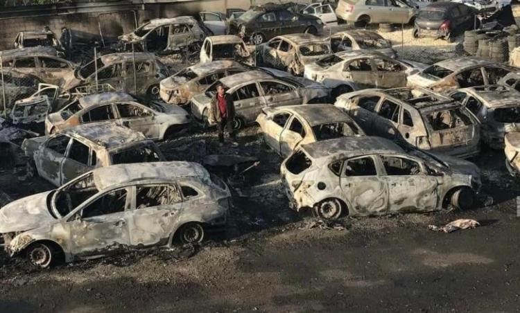 الخسائر الناجمة عن اعتداءات المستوطنين