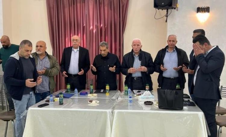 توقيع وثيقة جنين الوطنية