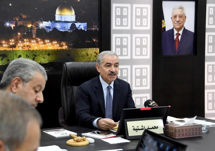 رئيس الوزراء الفلسطيني محمد اشتية