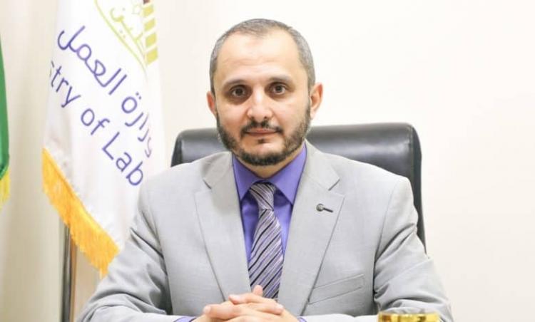 وكيل وزارة العمل بغزة إيهاب الغصين