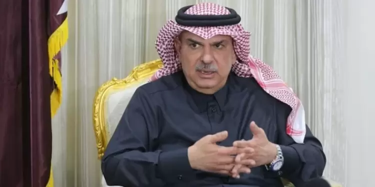 السفير القطري محمد العمادي ، رئيس اللجنة القطرية لإعادة إعمار غزة