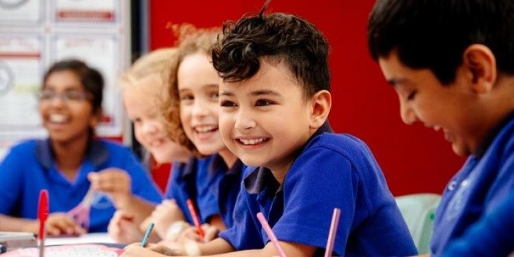 تلاميذ في احدى المدارس