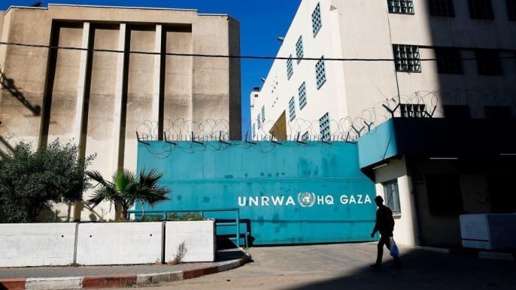مقر وكالة غوث وتشغيل اللاجئين الفلسطينيين في غزة