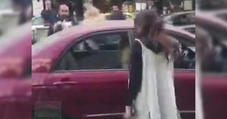 سيدة سورية تعتدي على شرطي مرور