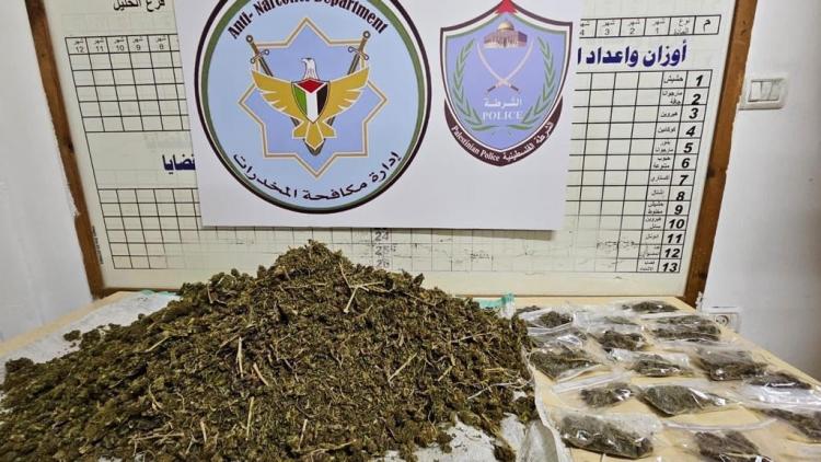 جزء من المضبوطات