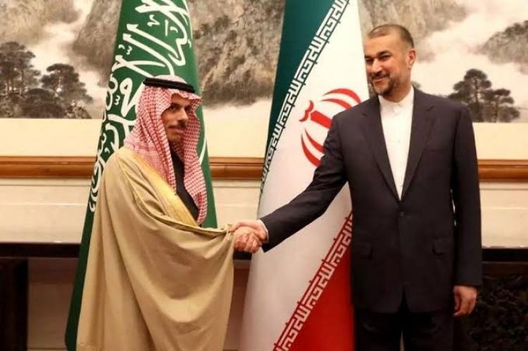 وزيرا الخارجية السعودي والايراني