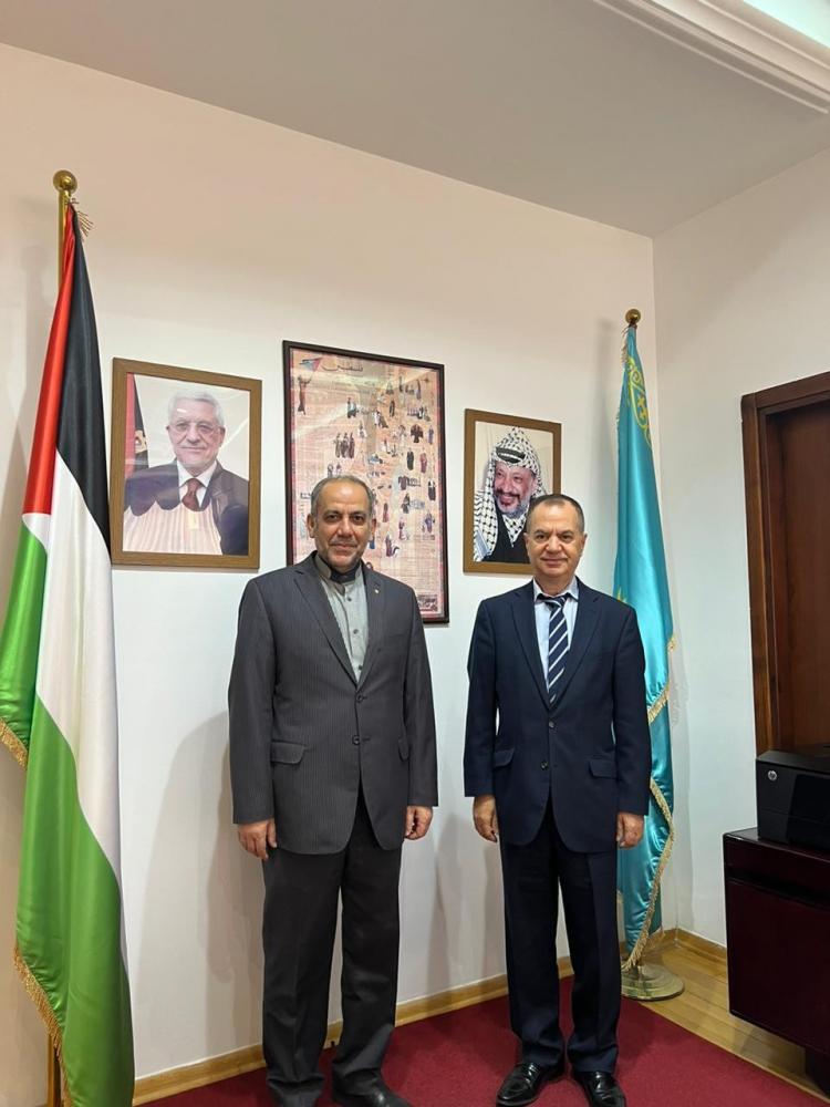 السفير أبوزيد يستقبل نظيره الايراني