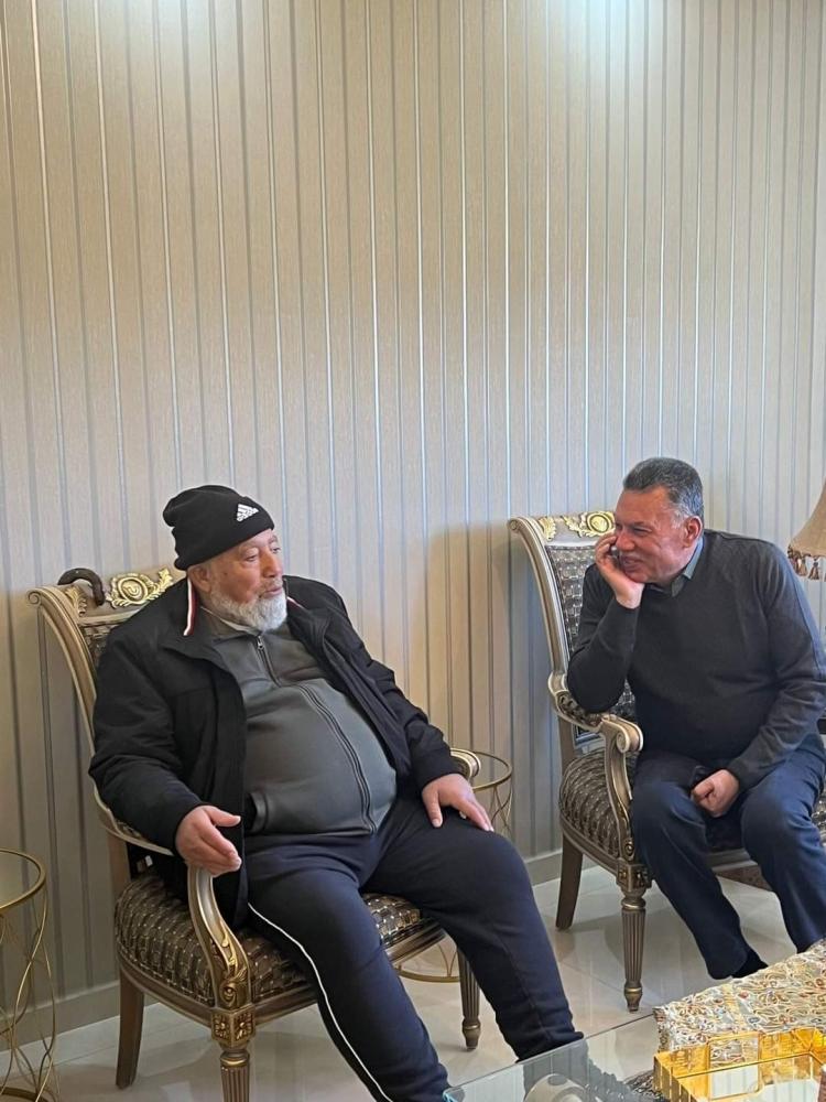 القيادي أحمد حلس واللواء الشوبكي