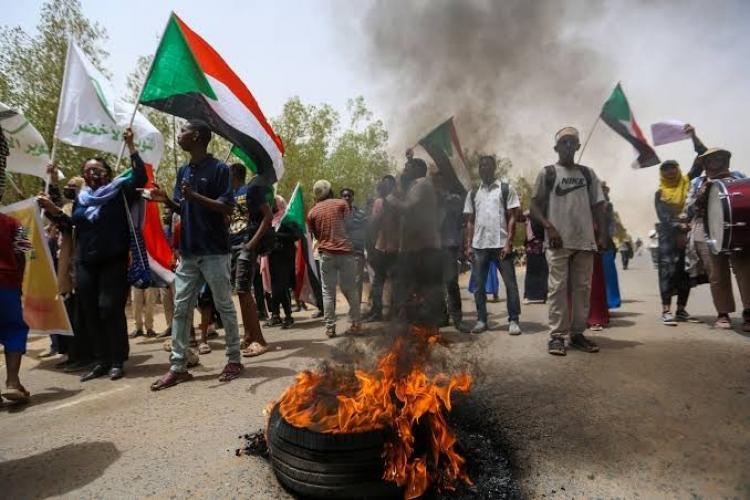 الوضع في السودان