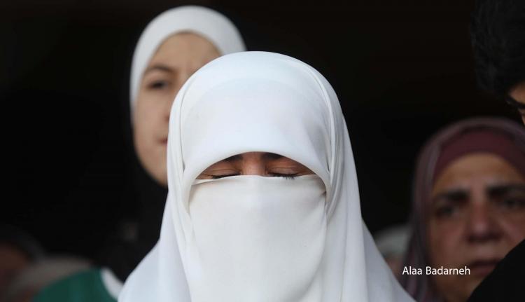 زوجة الشيخ الشهيد خضر عدنان