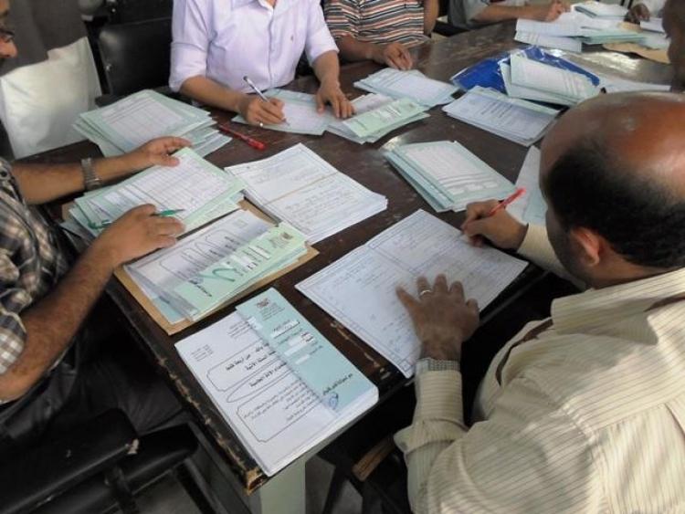 تصحيح امتحانات توجيهي فلسطين _ ارشيفيه