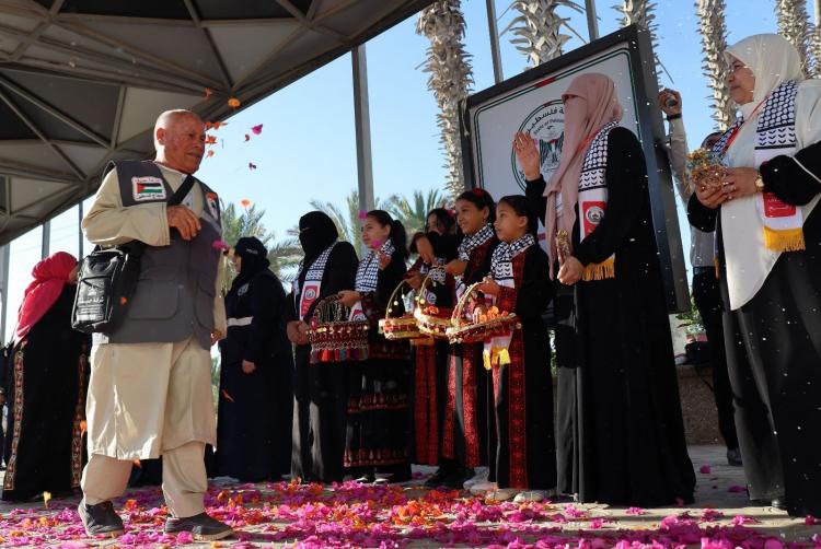 مغادرة حجاج غزة