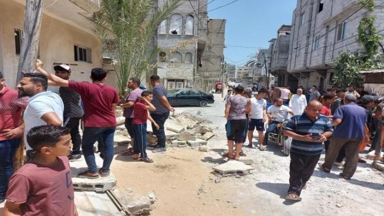 مكان مقتل المواطن شادي أبو قوطة